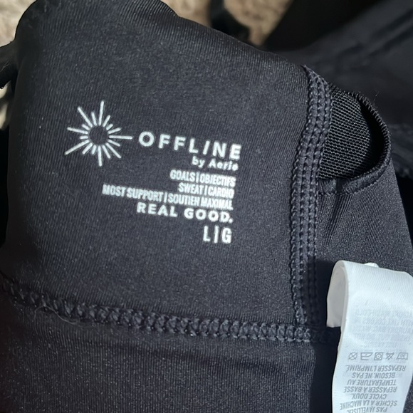 Offline by aerie velvet trim sports bra - Picture 5 of 5